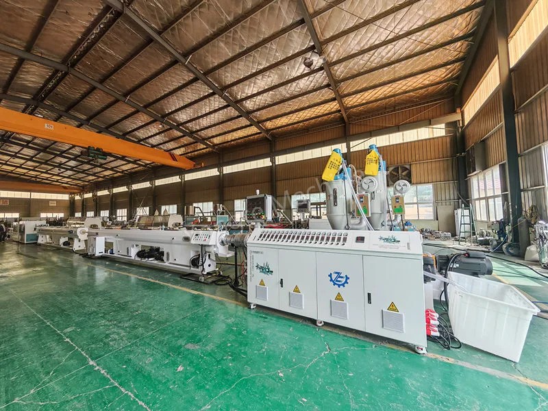 Əlcəzair 16-63mm Üç qatlı PPR Boru İstehsal Xətti