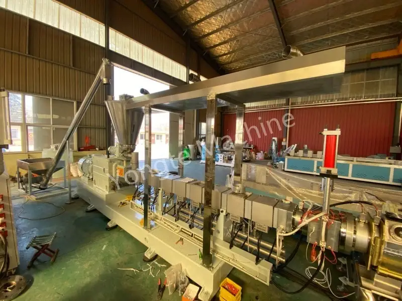 Masterbatch hazırlamaq üçün Çin Plastik Pelletləmə Maşını