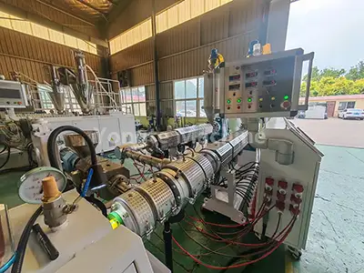 110mm Hdpe Pipe Extrusion Line