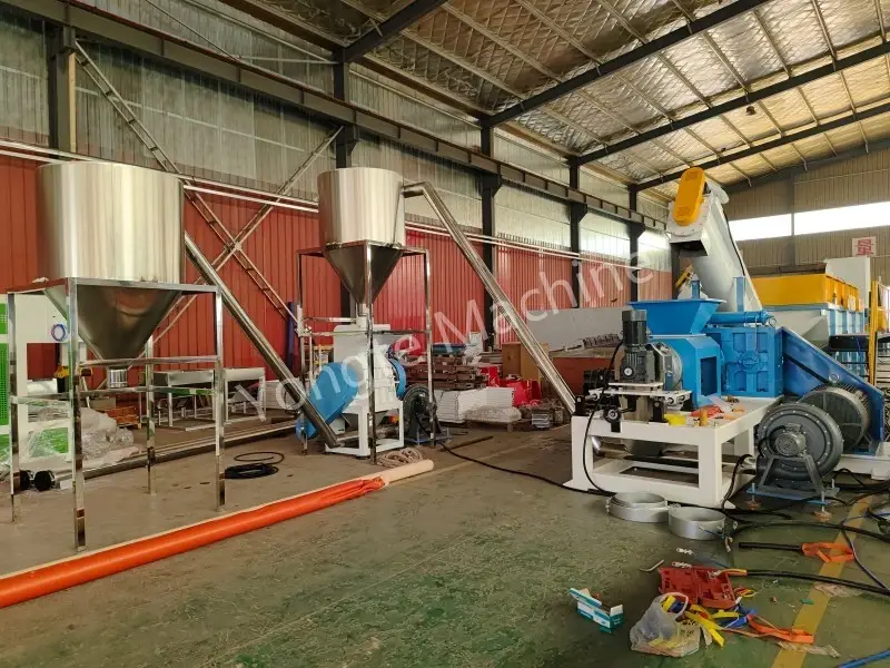 Hindistan Plastik Tullantıların Təkrar Emalı Maşını