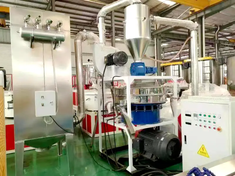 PVC Kırma və Taşlama Maşın